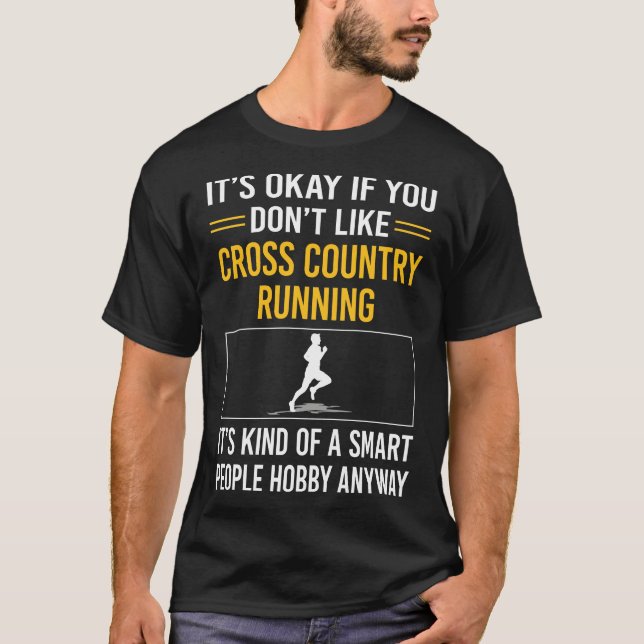 Smarta människor som springer Löpande löpare T Shirt (Framsida)
