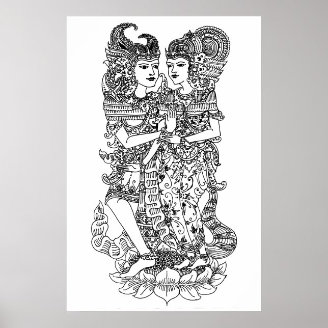 smarta, ratih wayang-marietter poster (Framsidan)