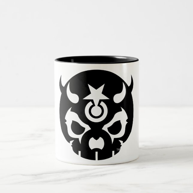 SMÄRTA skalleserien för STJÄRNA | Två-Tonad Mugg (Center)