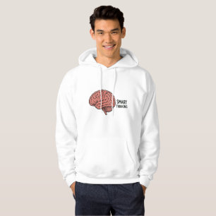 Smarta tankar om hjärnans kraft hoodie