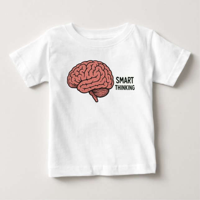 Smarta tankar om hjärnans kraft t shirt (Framsida)