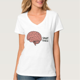 Smarta tankar om hjärnans kraft t shirt