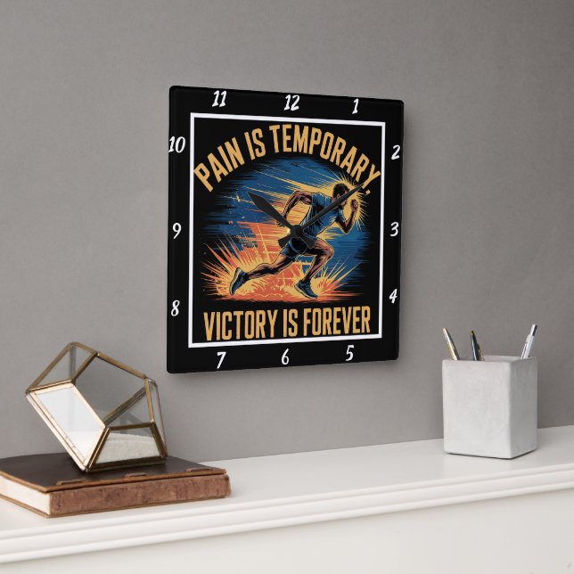 Smärta temporär seger över Springerna Fyrkantig Klocka (Kontor)