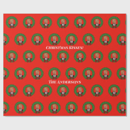 Smärta Trump Pucker och God jul Presentpapper