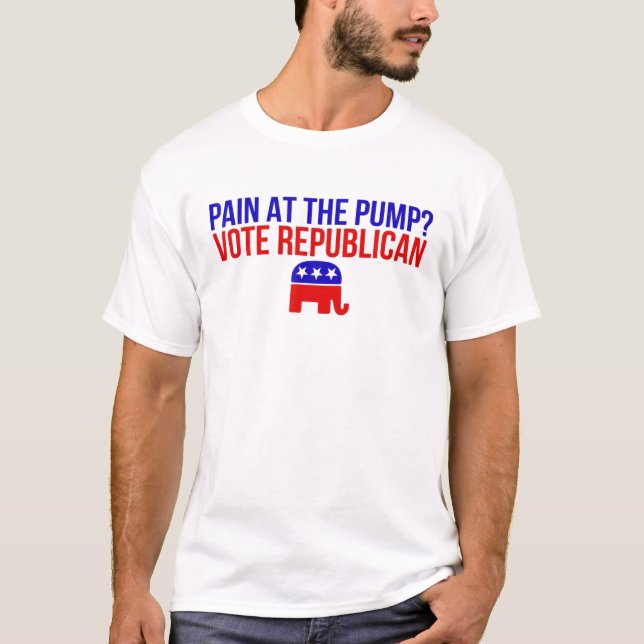 Smärta vid omröstningen Republican Preo Tru.MP Pol T Shirt (Framsida)