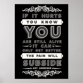 Smärtan kommer att Poster underpriset