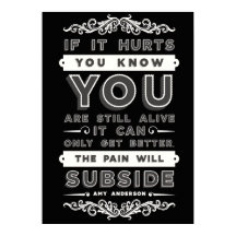 Smärtan kommer att Poster underpriset