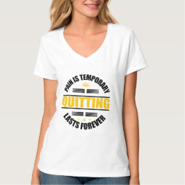 Smärtan slutar temporärt för alltid t shirt