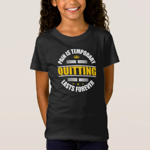 Smärtan slutar temporärt för alltid t shirt