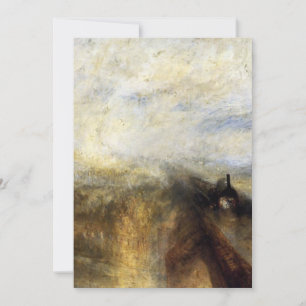 Smärtånga och hastighet med JMW-Turner Inbjudningar