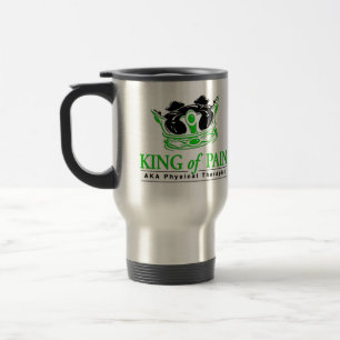 "Smärtar kungen av" sjukgymnastiktravel mug Resemugg