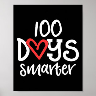 Smartare 100-dagarsdag för skollärare poster