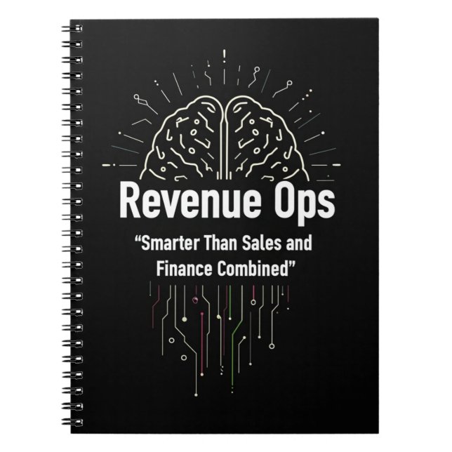 Smartare än sälj och finans – Revenue Ops Anteckningsbok (Framsidan)