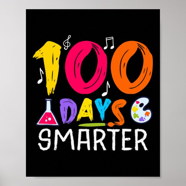 Smartare dagar - 100 skoldagar poster (Framsidan)
