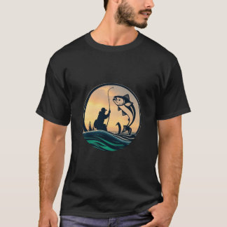 Smartare fiske, lyckligare fisk T-shirt