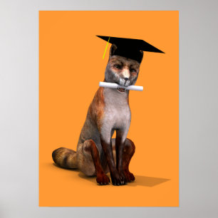 Smartare Fox of Campus Poster