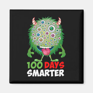 Smartare Lycklig 100-dagarsdag i skolans Roligt Magnet