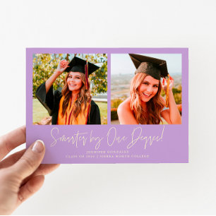 Smartare med en grad Wisteria Grad Multi Foto Meddelande