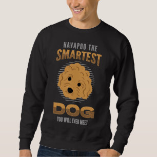 Smartare Pudel Hund Lång Ärmad Tröja