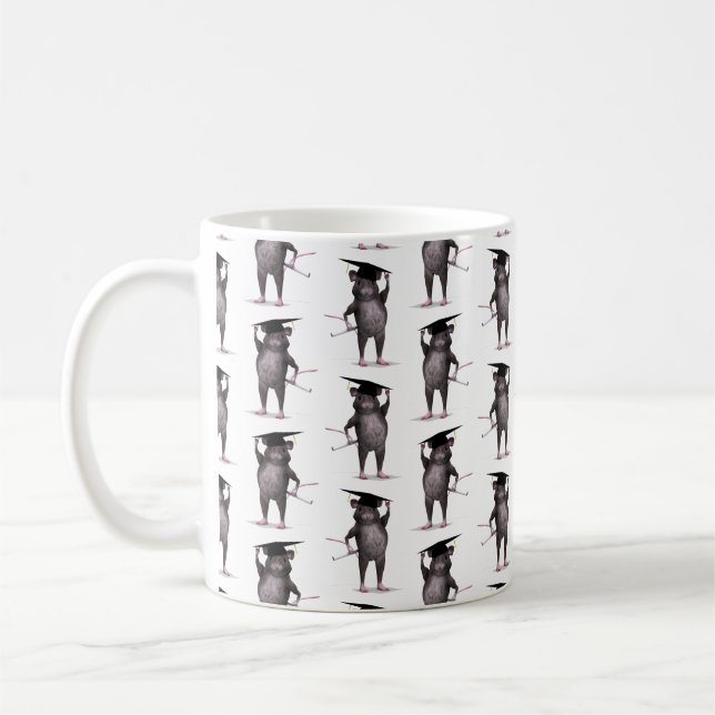 Smartare Råtta i stan Kaffemugg (Vänster)