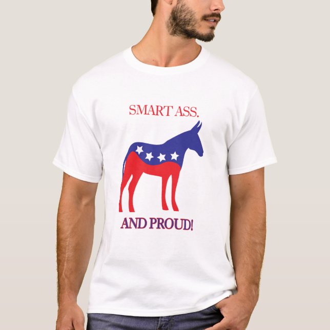 smartassandproud t-shirt (Framsida)