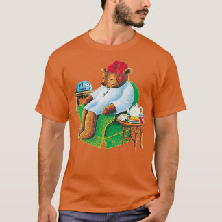 Smärtbjörn för svalg tid t shirt