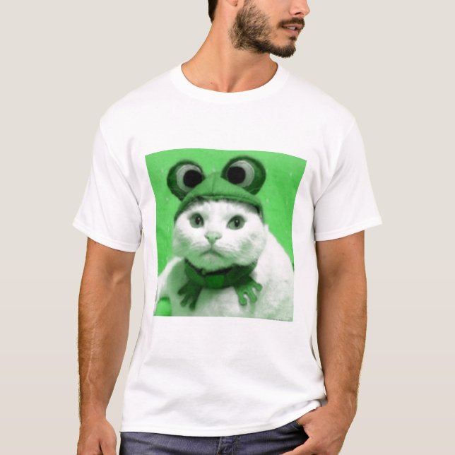 smarte katten rent t-shirt (Framsida)