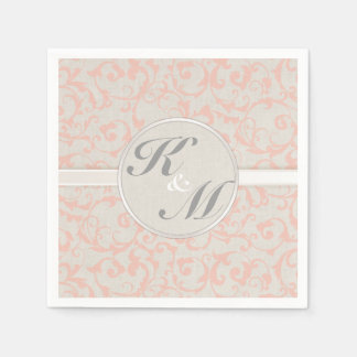 SmartElegance Coral Papper Nupkins Pappersservett