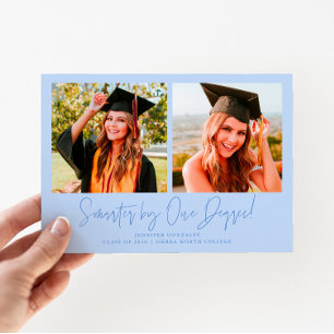 Smarter By One Degree Icy Blue Grad Multi Foto Meddelande