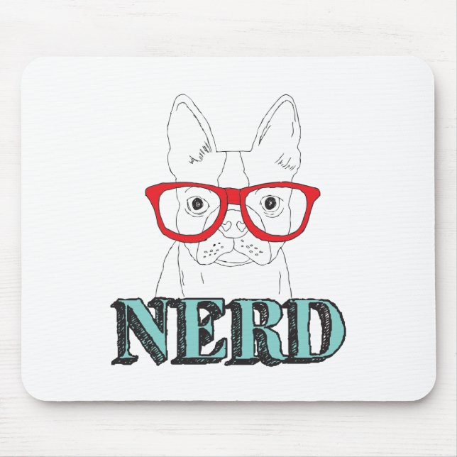 Smartest Boston Terrier Black and White Cute Puppy Musmatta (Framsidan)