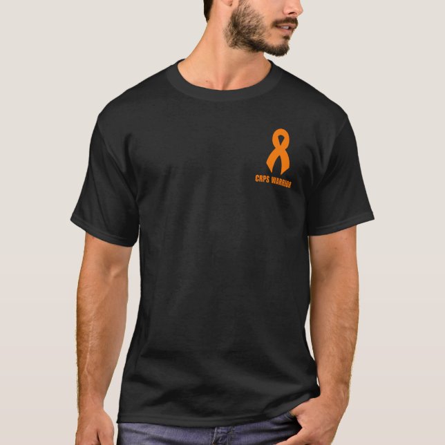SMÄRTHANTERING ÄR SJÄLVMORDSPREVENTION/CRPS KRIGAR T SHIRT (Framsida)
