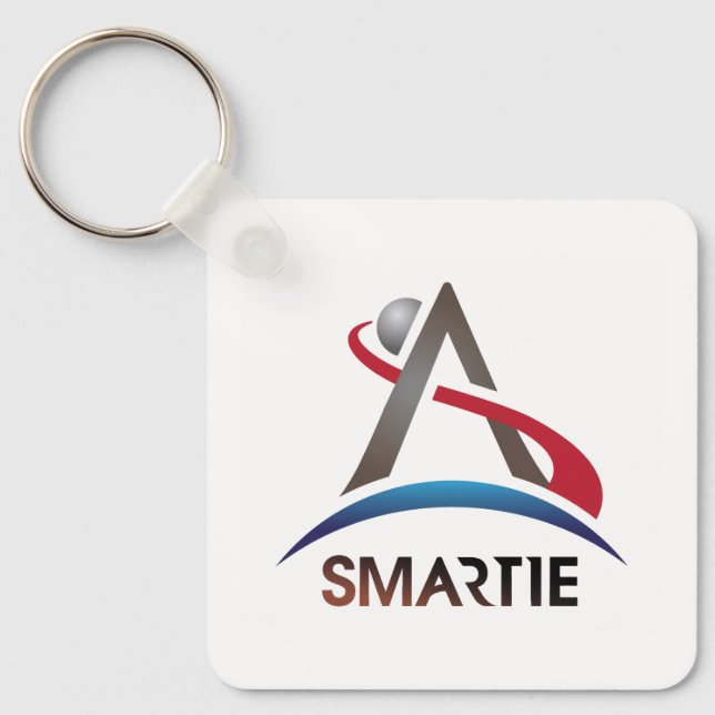 Smartie Logotyp Artemis Konst Nyckelring (Framsida)