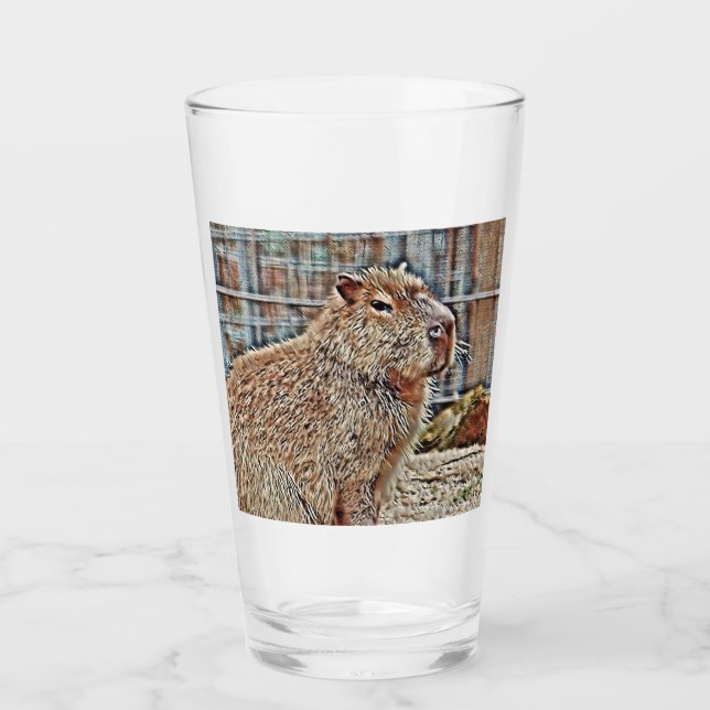 SmartMix Animal-Capybara Glaskopp (Framsida)
