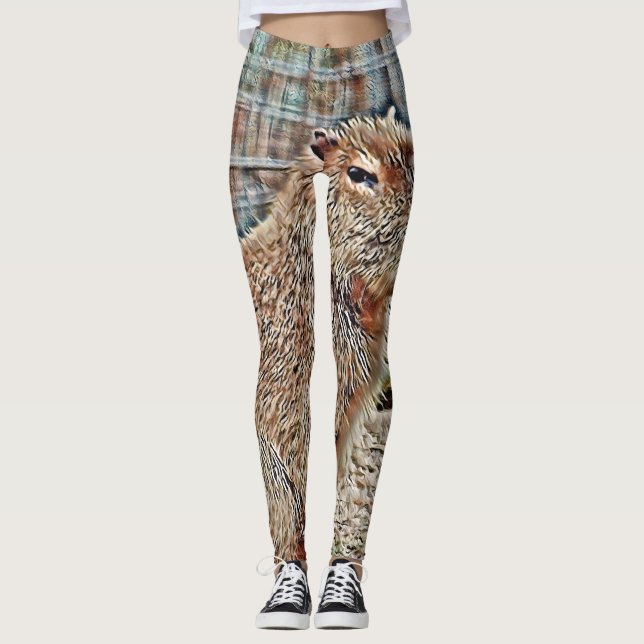 SmartMix Animal-Capybara Leggings (Framsida)