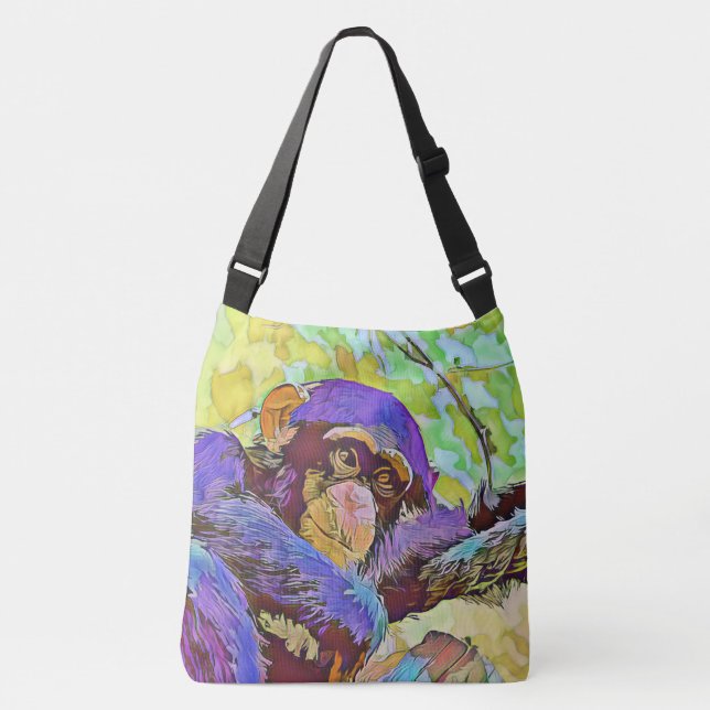 smartmix animal - chimpans 3 axelväska (Framsida)