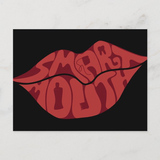 Smartmouth Vykort (Framsida)