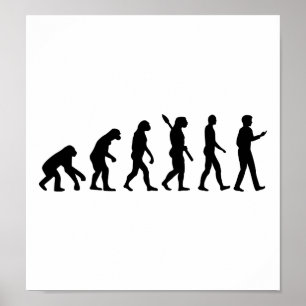 Smartphone för evolution Cell Poster