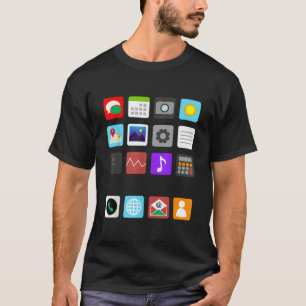 Smartphone Mobile App Cell Mobil Costume Halloween T Shirt