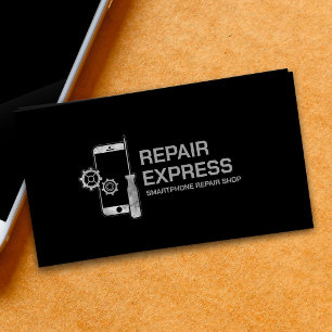 Smartphone-reparation för modern Professionell Visitkort