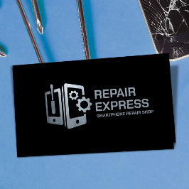 Smartphone-reparation för modern Professionell Visitkort