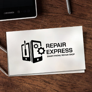 Smartphone-reparation för modern Professionell Visitkort