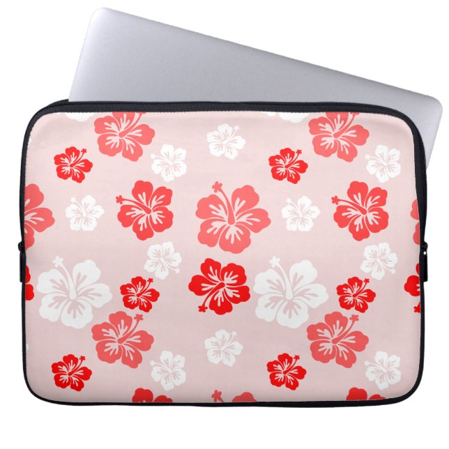 Smartphonefodral med blommönster laptop fodral (Framsidan)