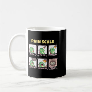 Smärtskala Traumasygeplejerska Dinosaur Rolig Omvå Kaffemugg