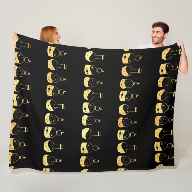 Smärtslig magisk potion fleecefilt (På plats)