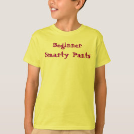 Smarty Byxor Beginner Funny Cute Saming T-shirt