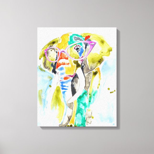 Smarty-Byxor Elephant Canvastryck (Framsida)