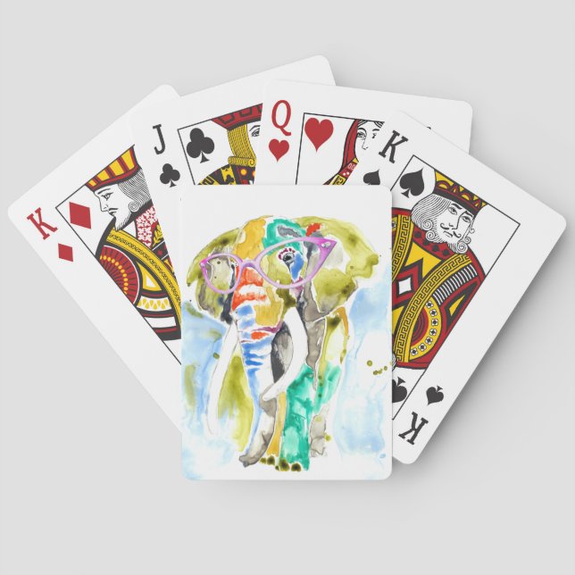 Smarty-Byxor Elephant Casinokort (Baksidan)