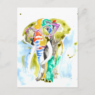 Smarty-Byxor Elephant Vykort