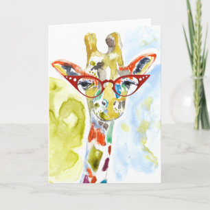 Smarty-Byxor Giraffe Kort