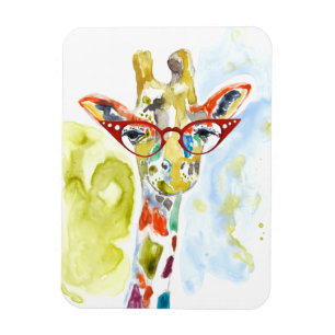 Smarty-Byxor Giraffe Magnet